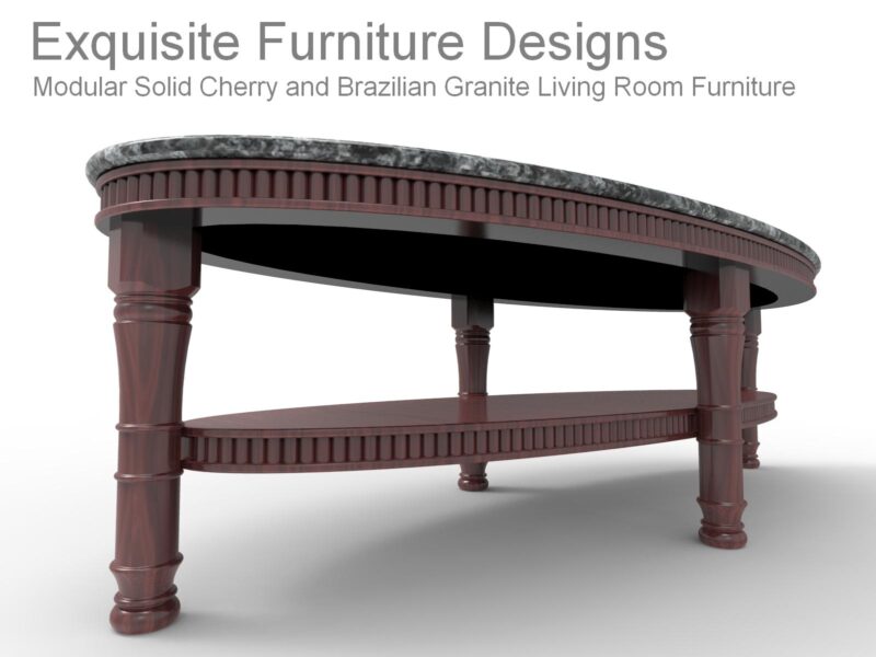 Custom furniture design and engineering by Evocativo. Modular furniture can adapt to any need.